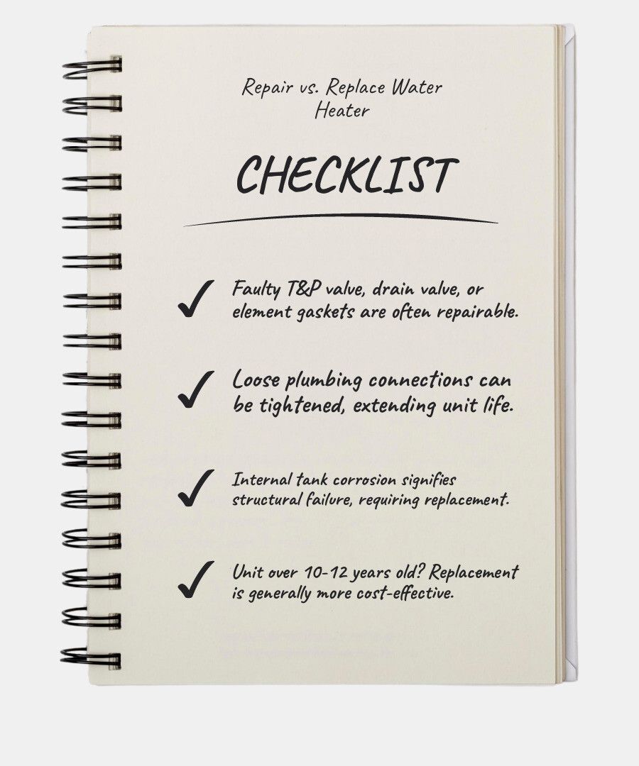 Notebook page titled 
