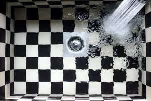 clogged sink