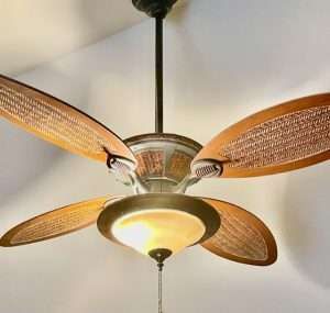 upstairs fan at st. Louis home