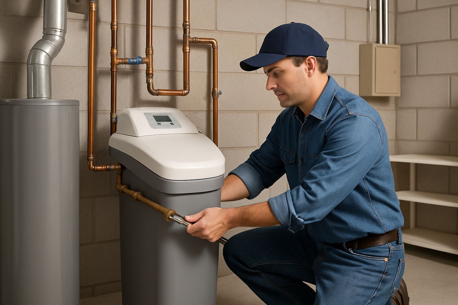 water softener installation