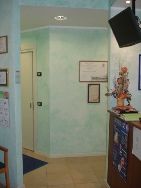 ingresso dello studio dentistico del dr Giuseppe Bonafini