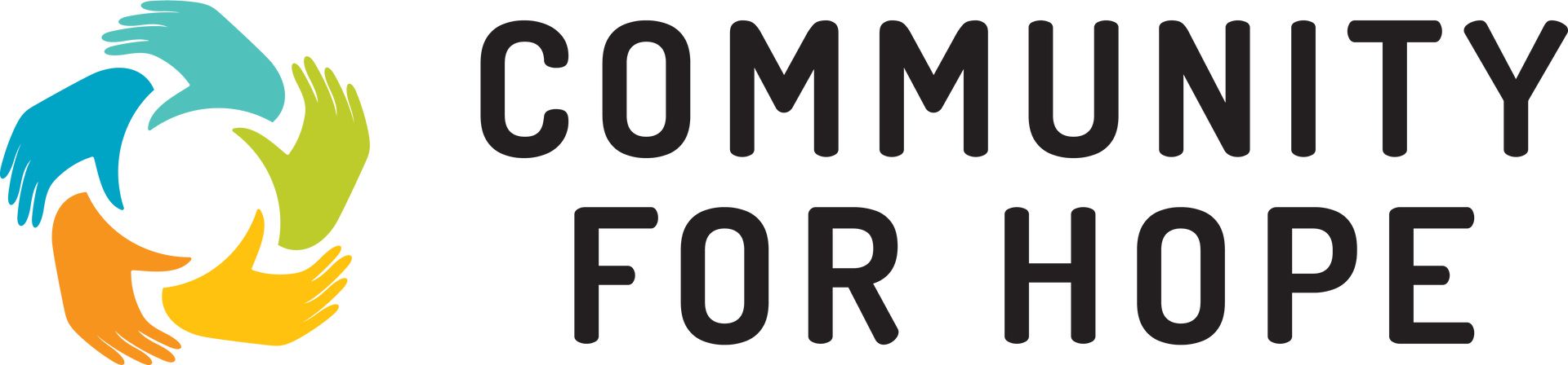 Community for Hope organization logo supporting mental health and community wellness initiatives.