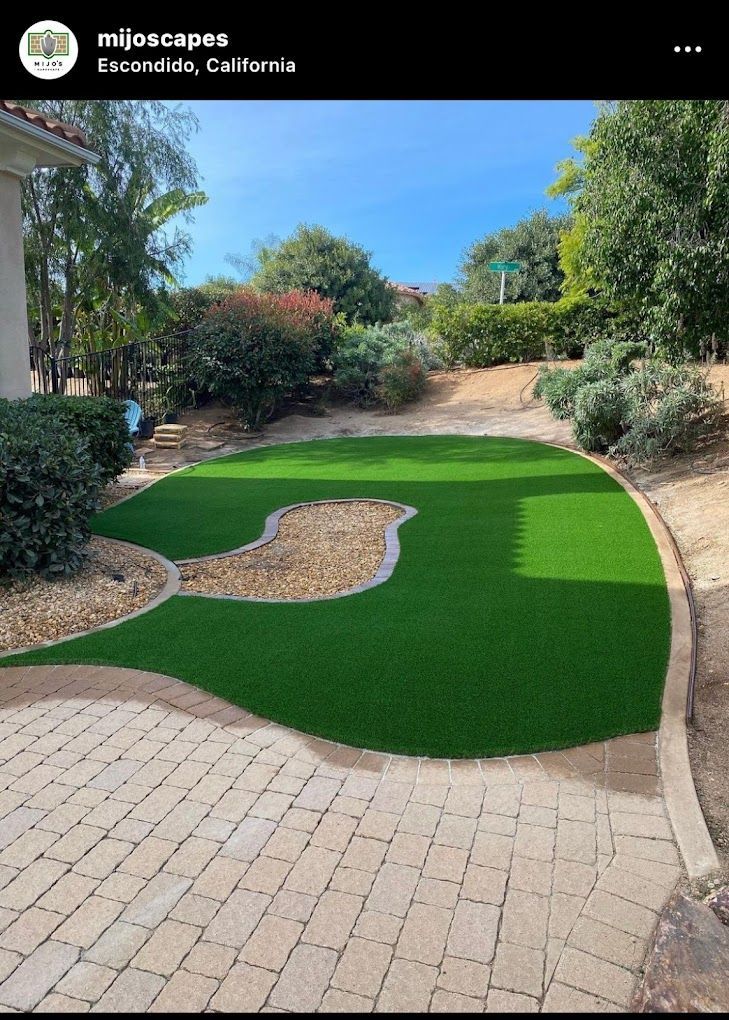 Professional turf installation in San Diego by experienced landscapers