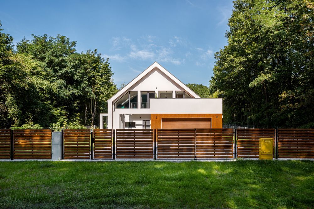 Modern White House With a Gabled Roof — Bundy Tiny Homes and Carports in Gin Gin, QLD