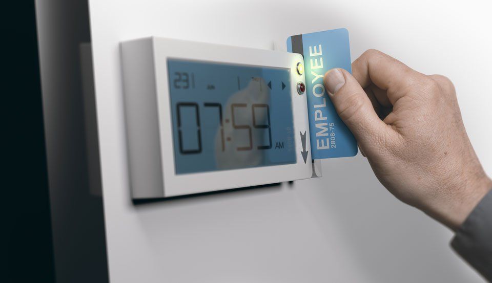 Elektronische Zeiterfassung der geleisteten Arbeitszeit