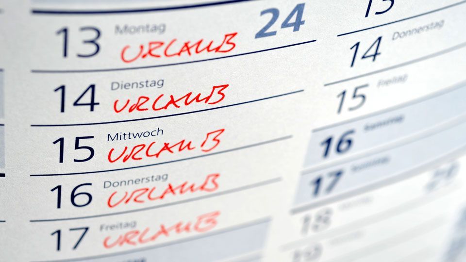 Verjährung von Urlaubsansprüchen