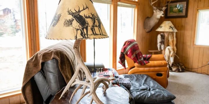 wooden lamp