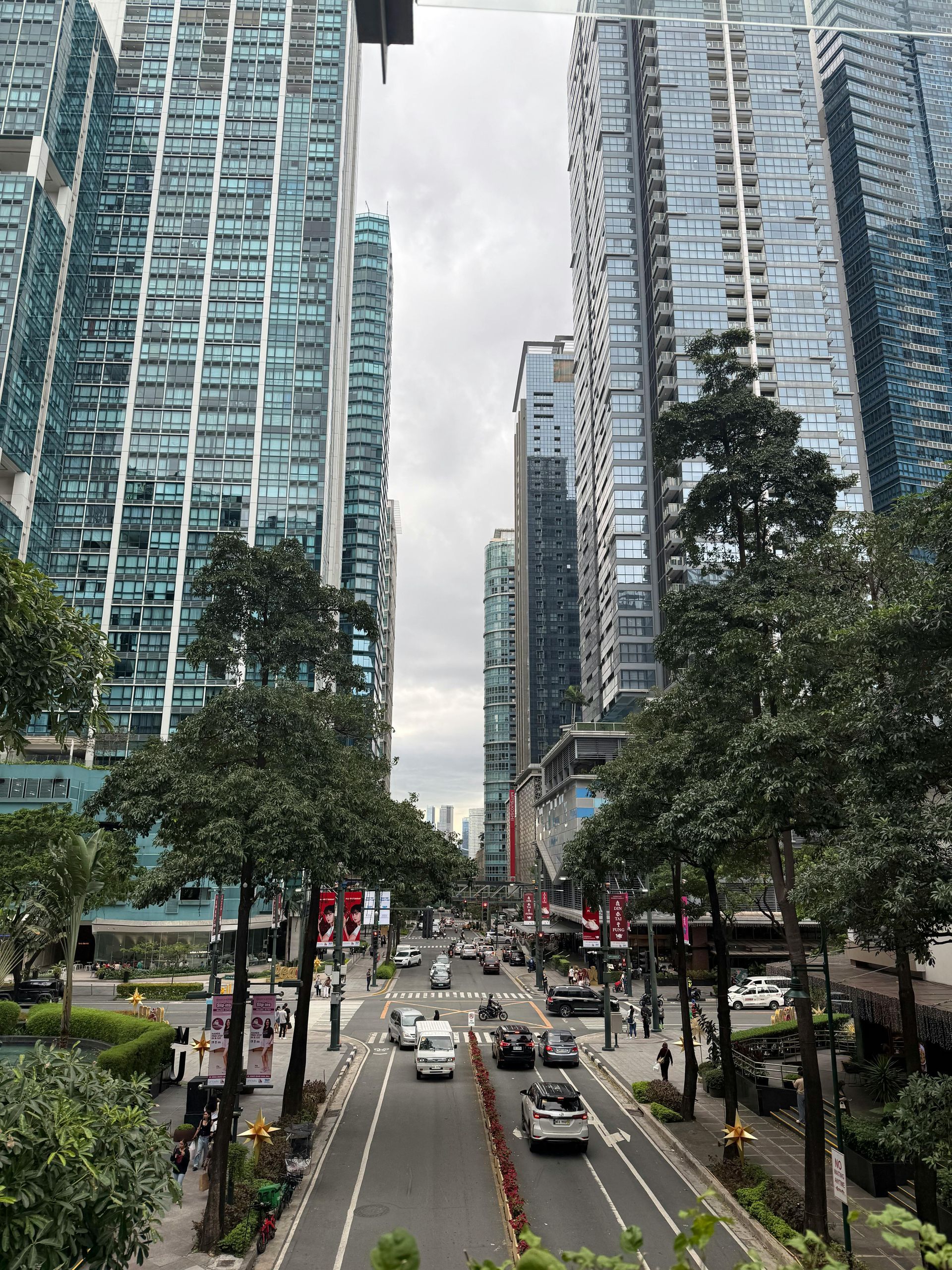 Walkable streets of Poblacion near Y2 Residence Hotel, Makati City
