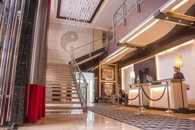Interior Lobby of Y2 Residence Hotel in Poblacion, Makati City