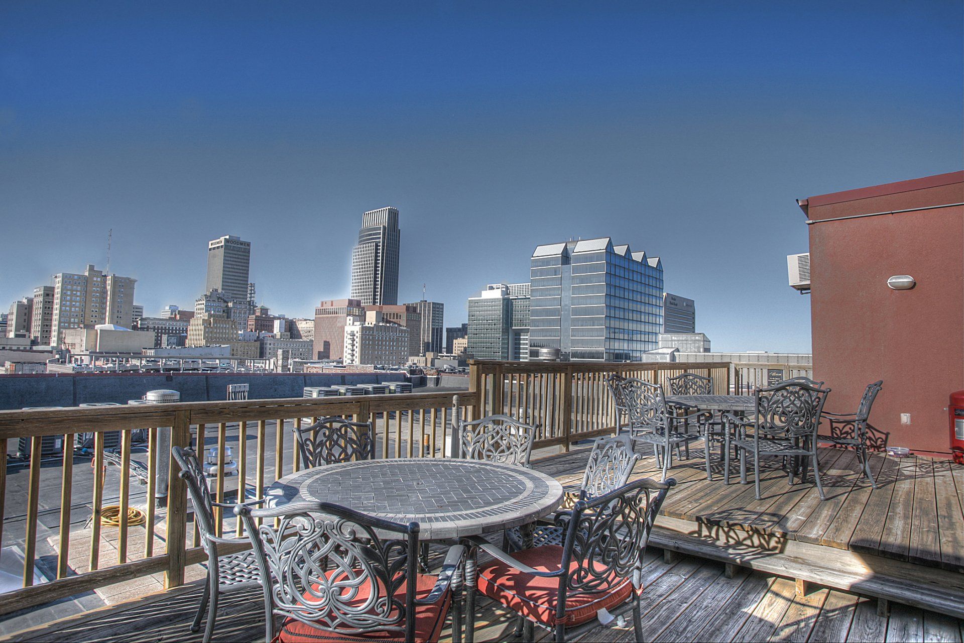 skyline view from unit