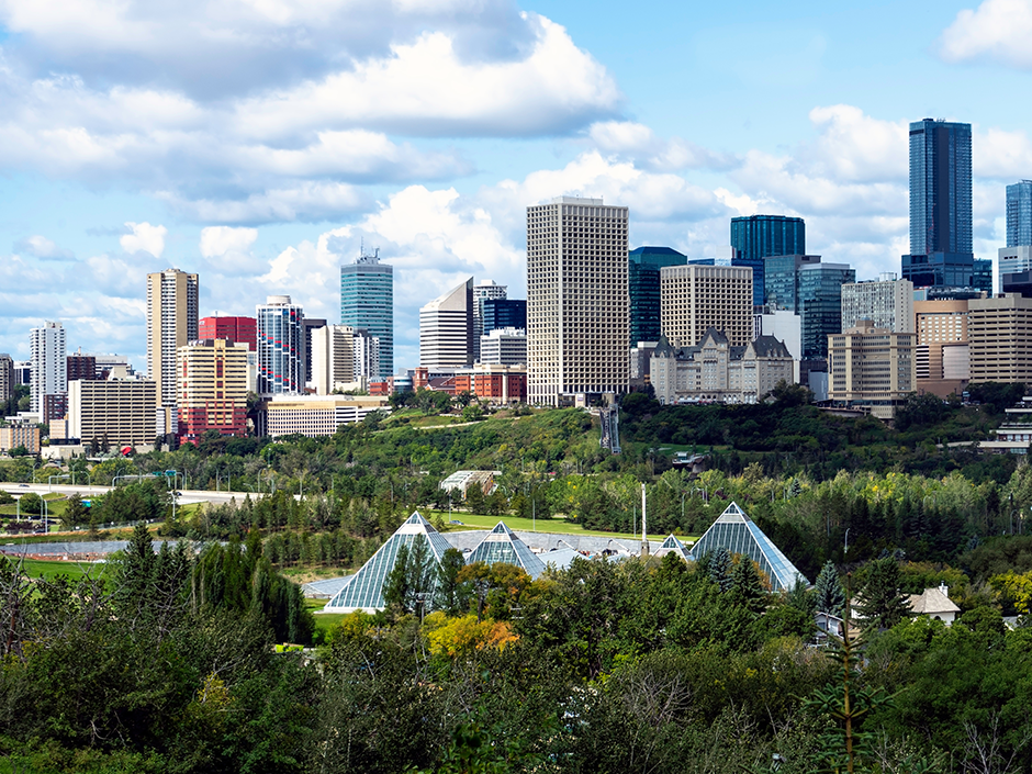 Photo of Edmonton, Alberta, Canada Photo of Edmonton, Alberta, Canada where Digital Marketing Company One Scarlett Marketing Inc is located, One Scarlett Marketing does Web Design, SEO, Social Media Marketing and more
