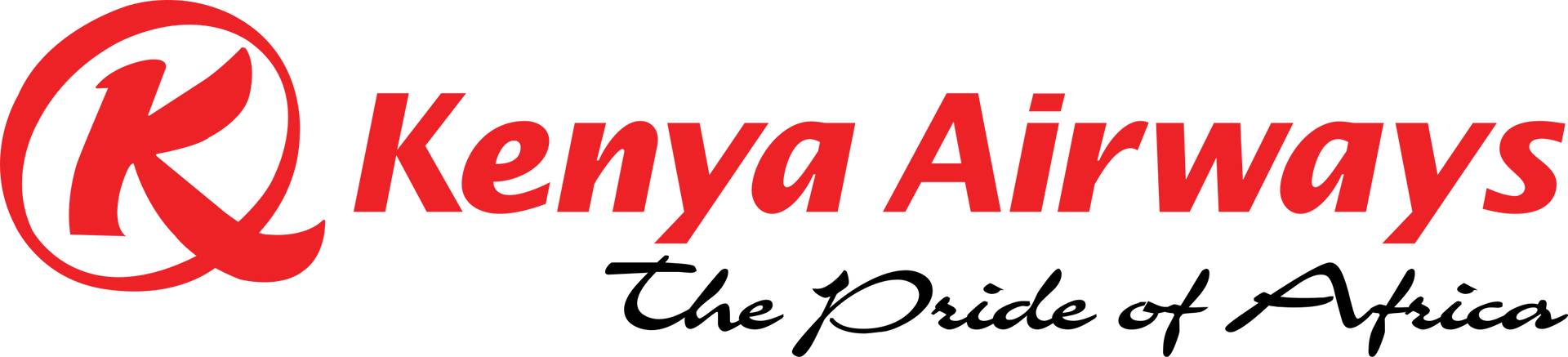 Kenya Airways logo: red