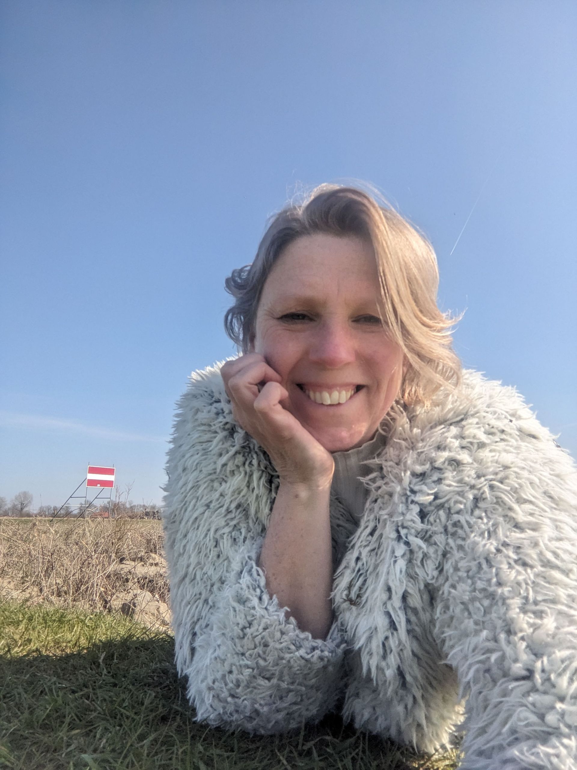 Martine in de natuur