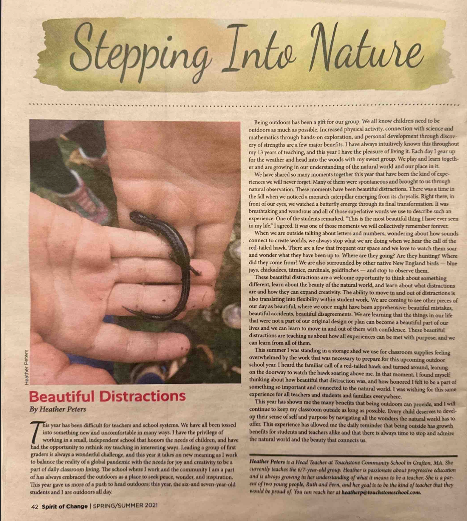 touchstone in the news