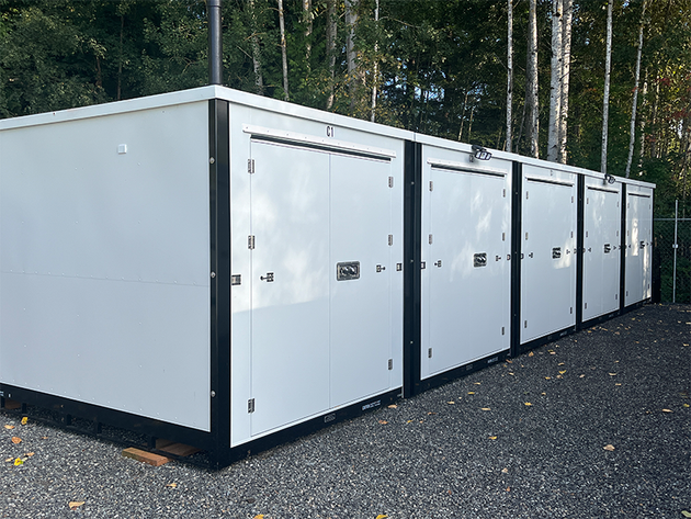 8x20 self storage units