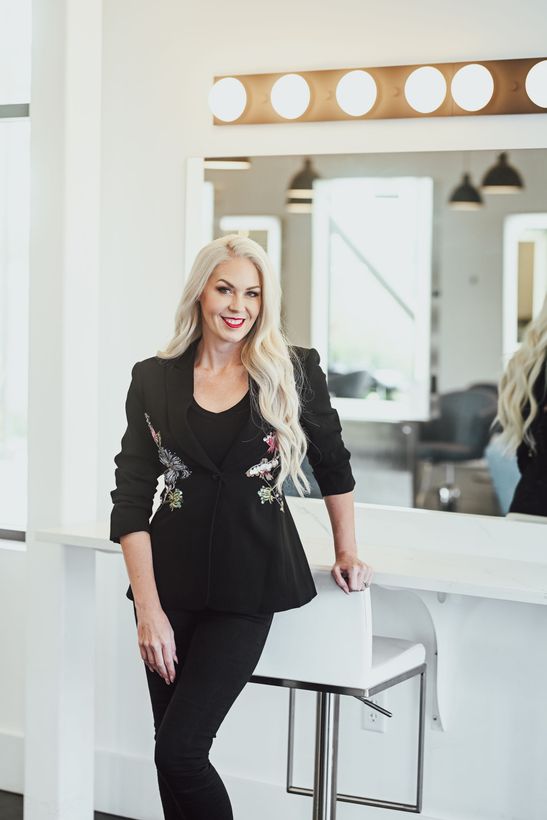 anne marie krainich, owner of ottalaus salon, female entrepreneur, female entrepreneurs in utah