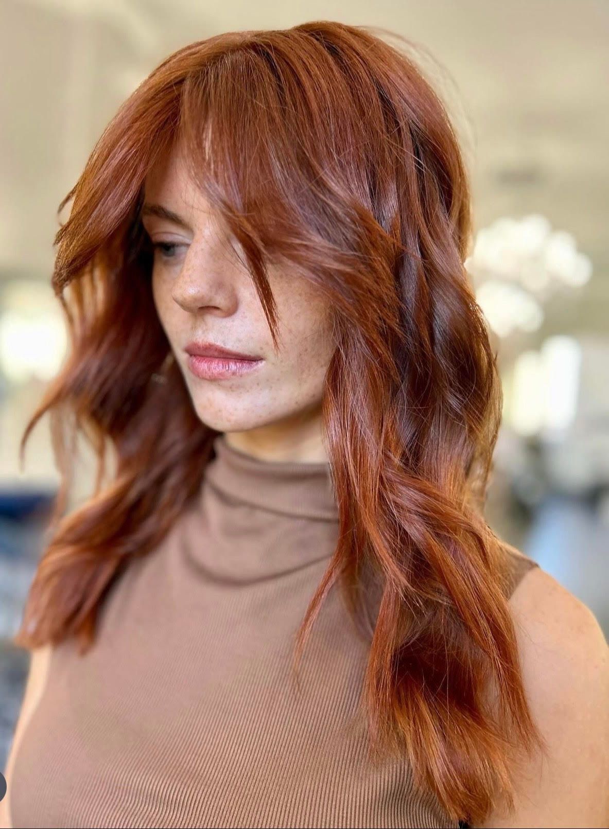 Cowboy Copper hair color