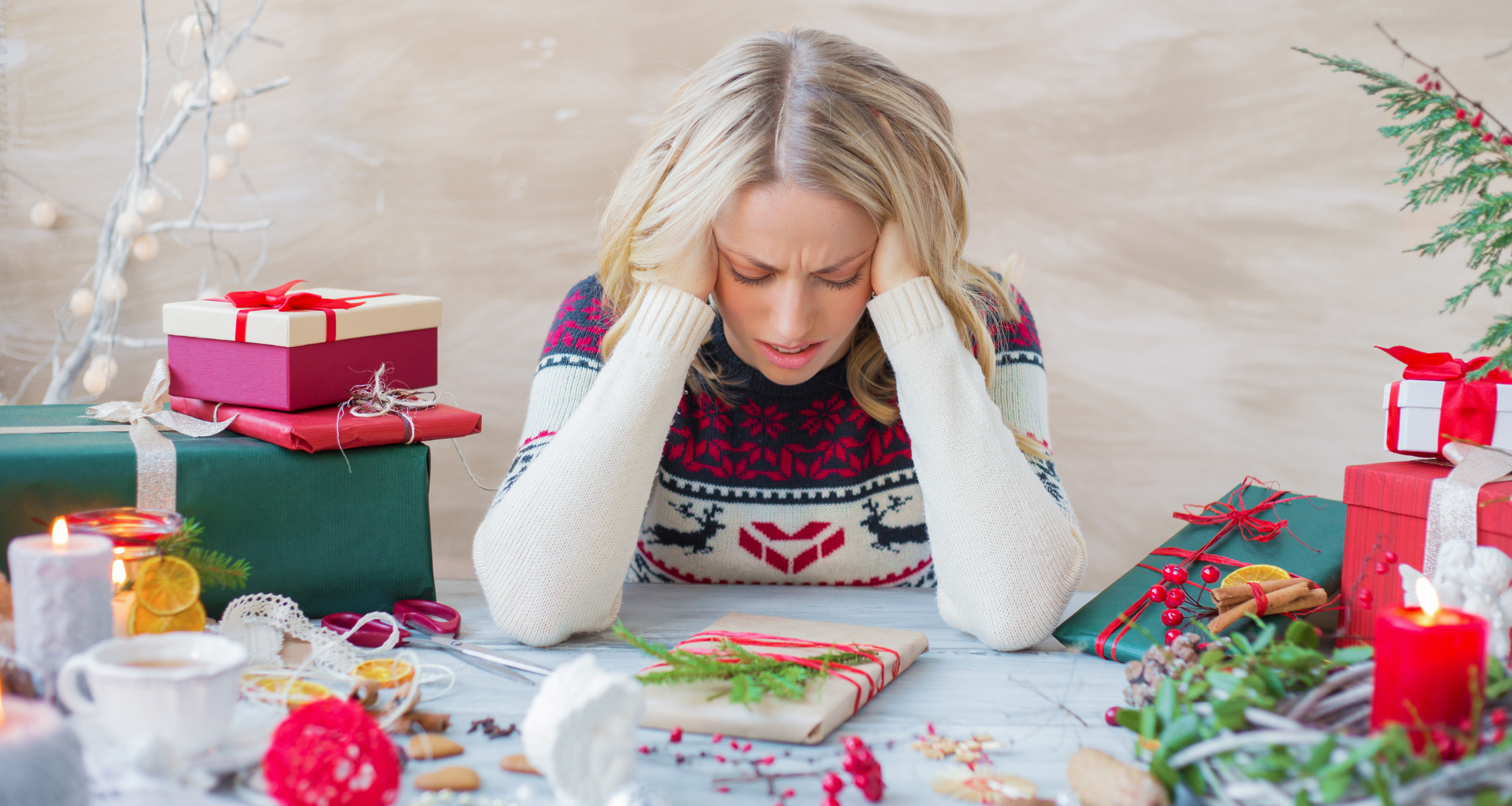 holiday stress, self-care, Ottalaus Salon