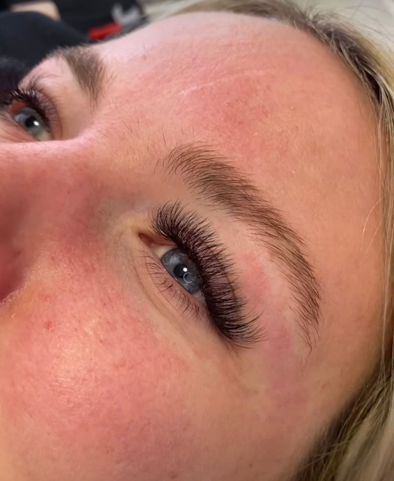 eyelash extensions after image