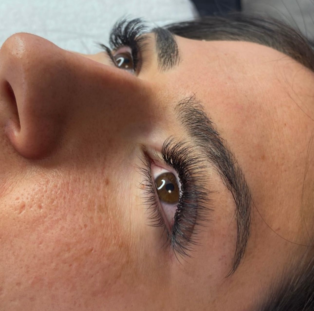 Eyelash enhancement at Ottalaus Salon