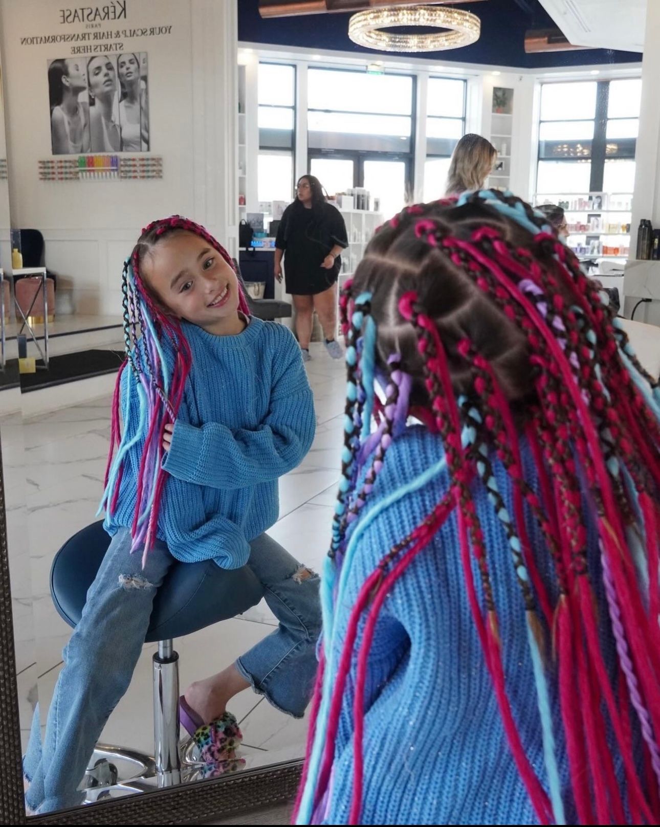 synthetic dreadlocks at Ottalaus Salon