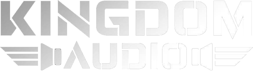 White stylized &ldquo;KINGDOM&rdquo; over &ldquo;BAUDOR&rdquo; text logo on a light background