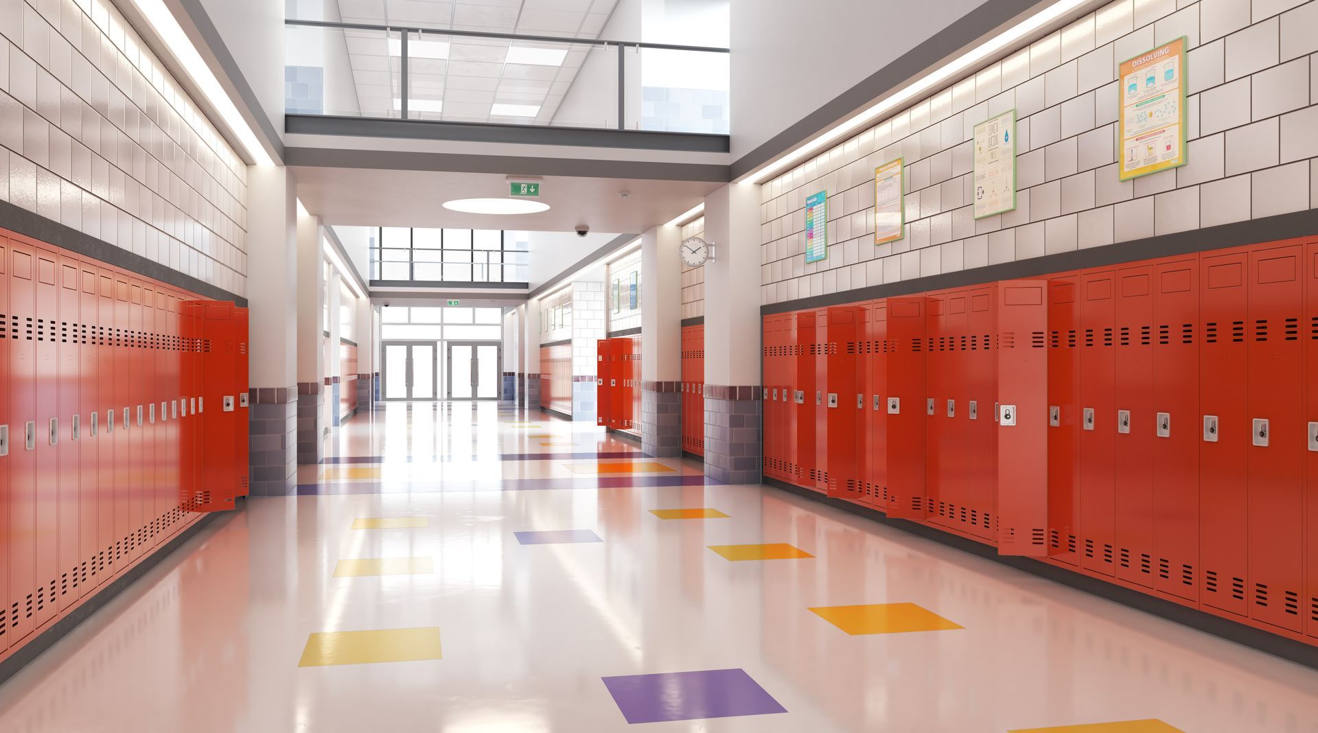 Mold and moisture problem in a Louisiana school building