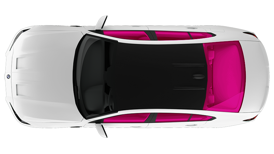 BMW M3 - All Sides and Rear Glass