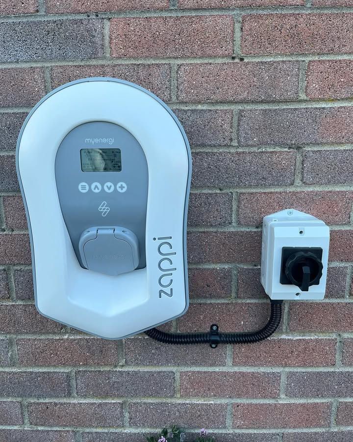 Zappi EV Car Charger Installation & Solar Panel Connection in Dublin