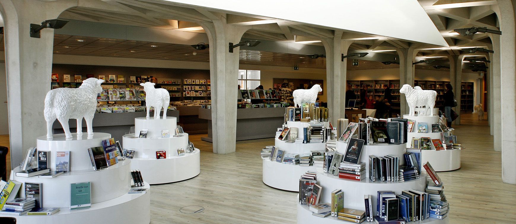 Schapen bibliotheek Veenendaal