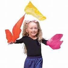 Girl Catching Scarves — Fairbanks, AK — Building Blocks