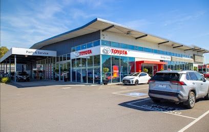 shop front of Bendigo Toyota