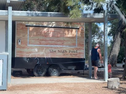 this is a picture of the The High Road Coffee van