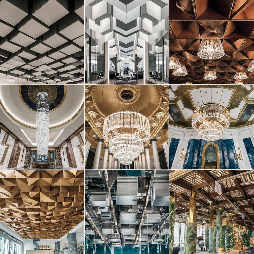 custom styles of suspended ceilings