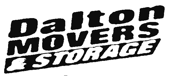 Dalton Movers Storage logo, black text on white background.
