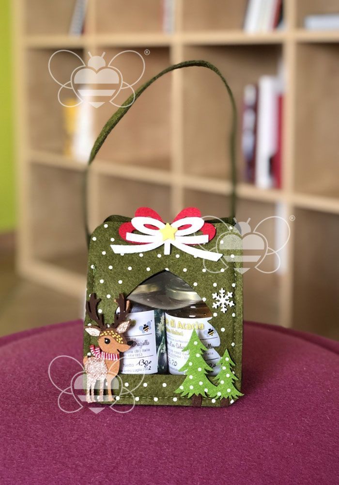 confezione doppia miele natale
