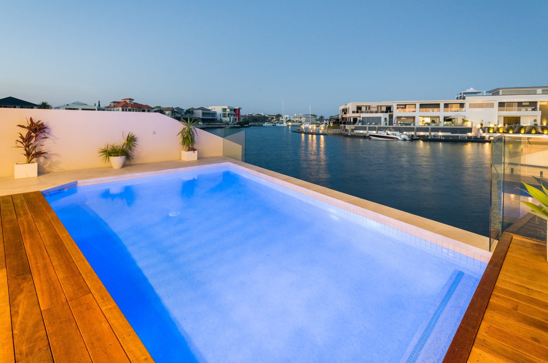 Big Swimming Pool — Molendinar, QLD — R & K Electrics Pty Ltd