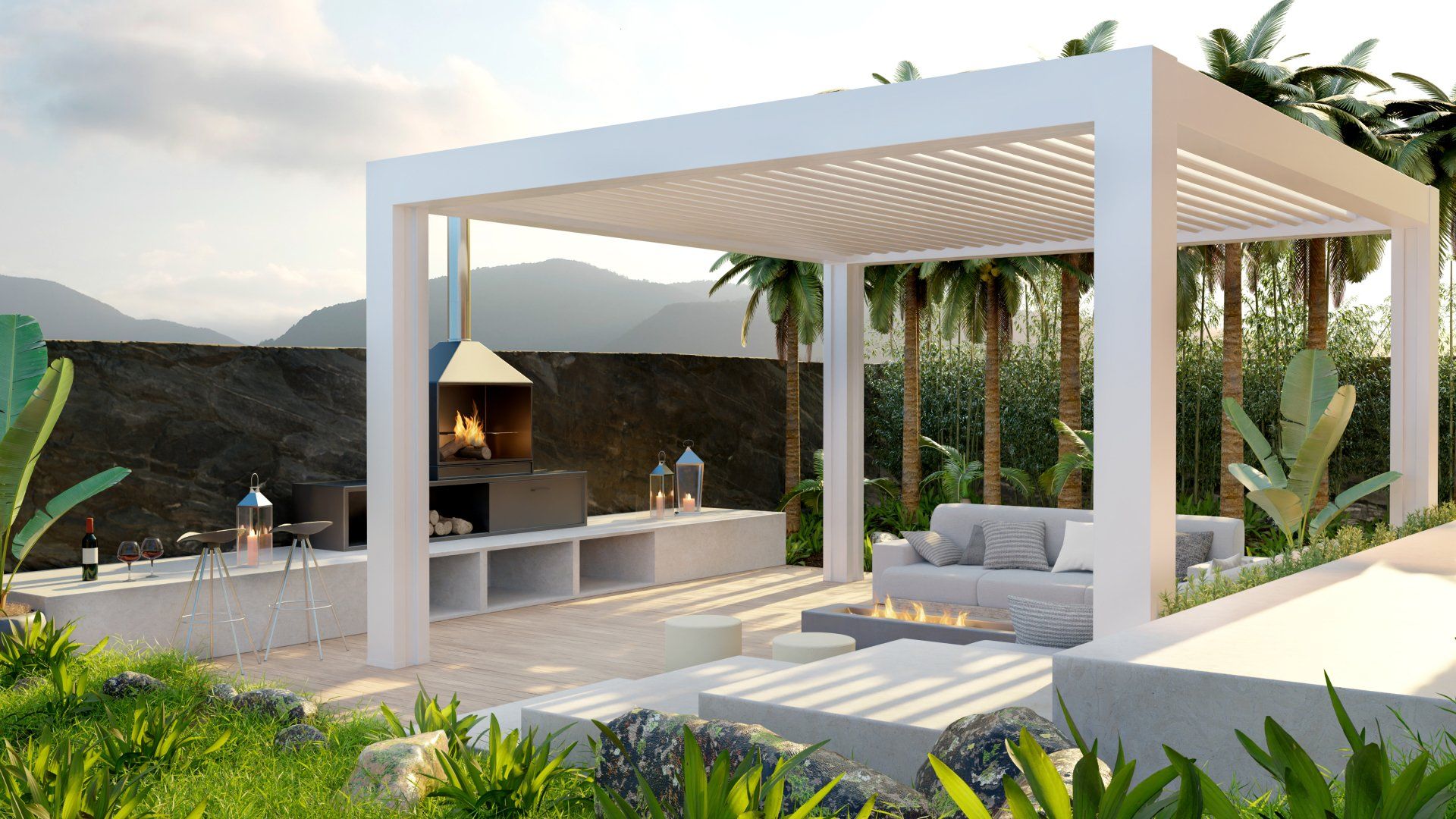 outdoor living spaces