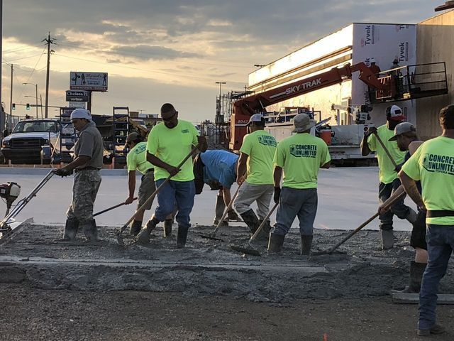 Gallery For Concrete Unlimited Parking Lot In Topeka KS 1 
