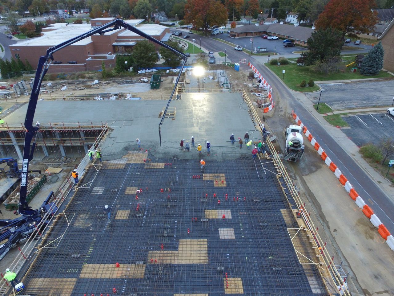 Commerical Concrete Placement in Topeka KS
