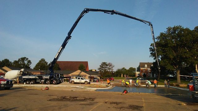 Concrete Pumping in Topeka KS
