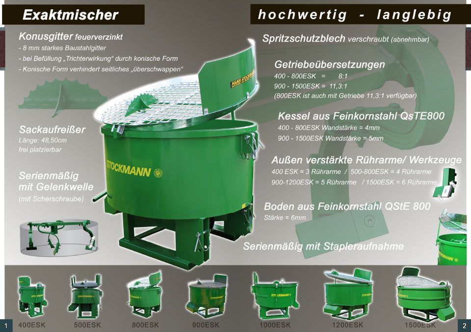 Stockmann Prospelt Exaktmischer Seite 1 und 2