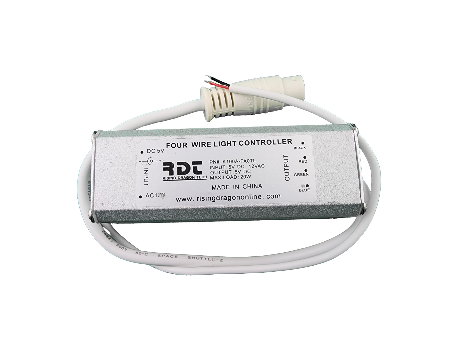 close up of light controller