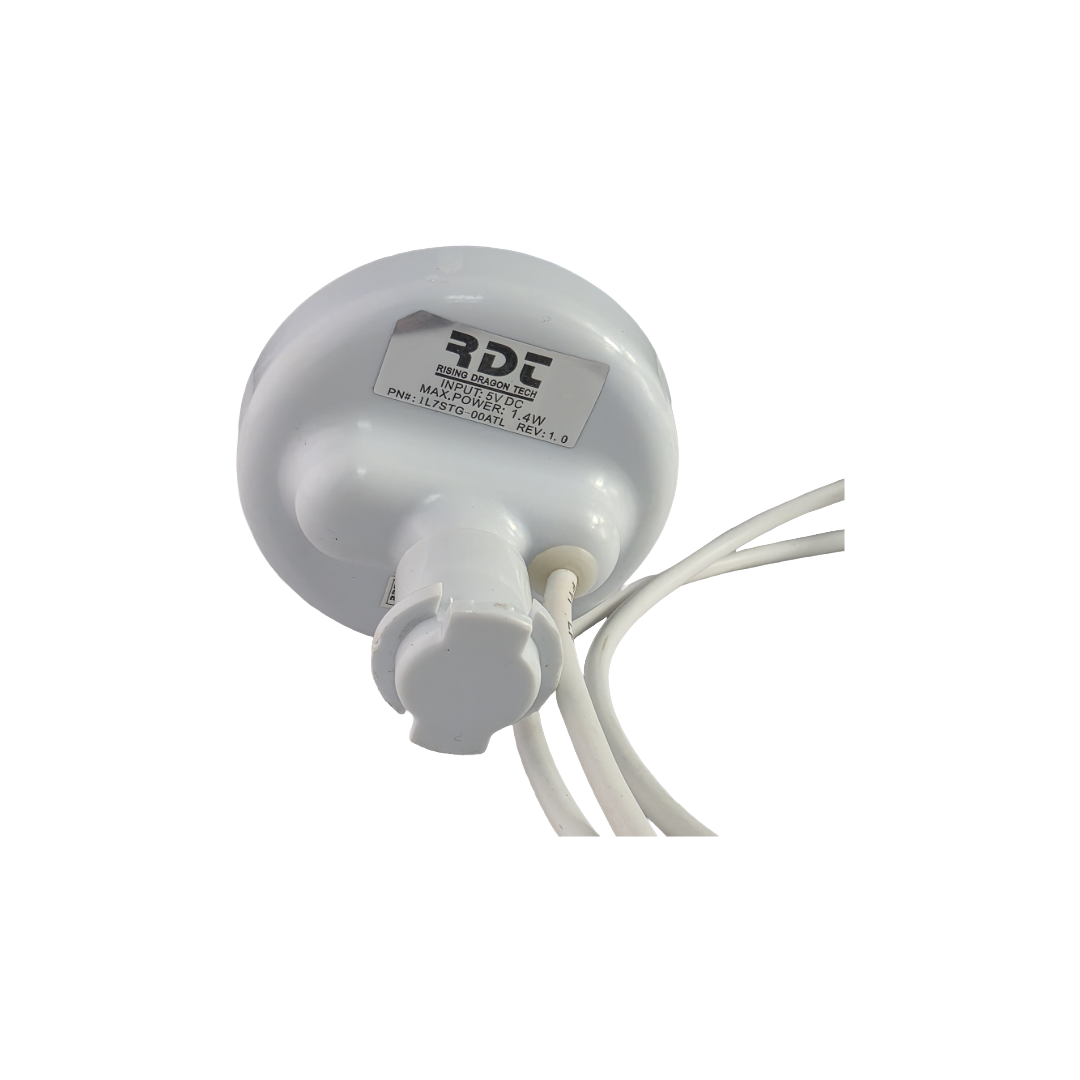 Rising Dragon L7S RGB LED spa main light with wiring harness for 2-wire hot tub lighting systems