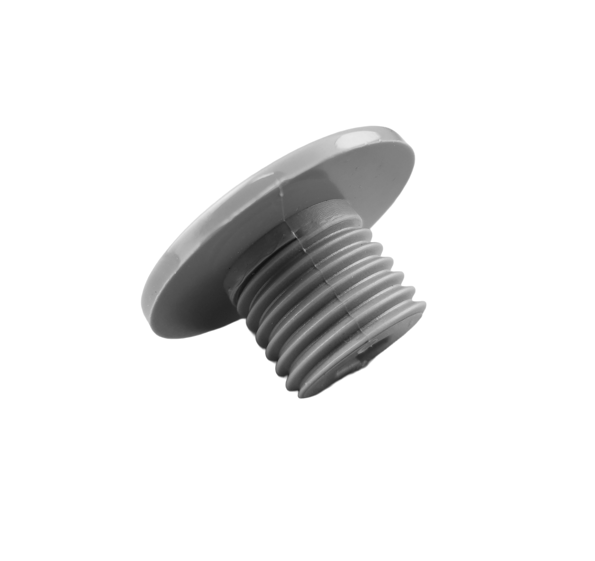 A gray direct jet insert on a white background.