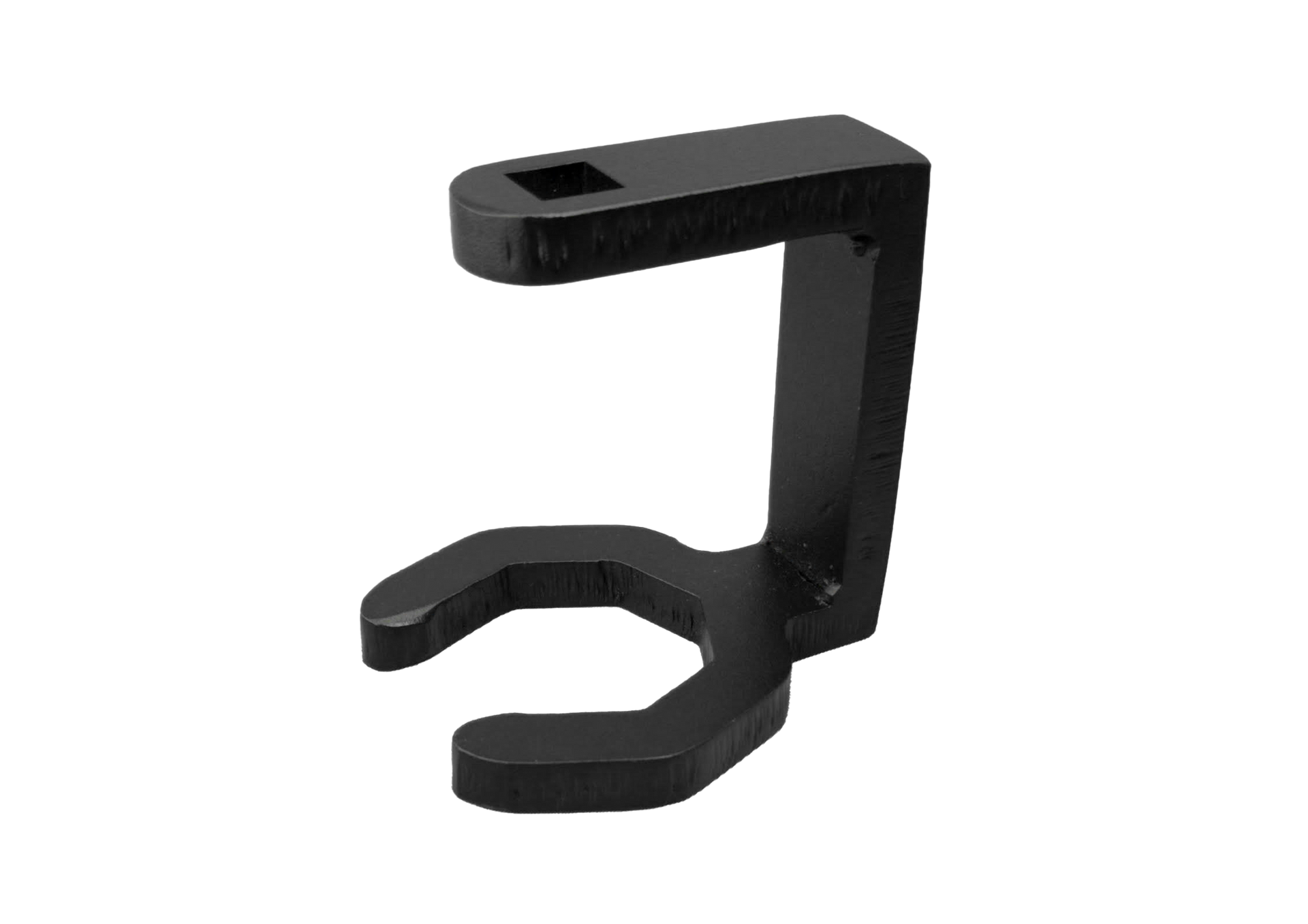 A close up of spa jet nut tool on a white background.