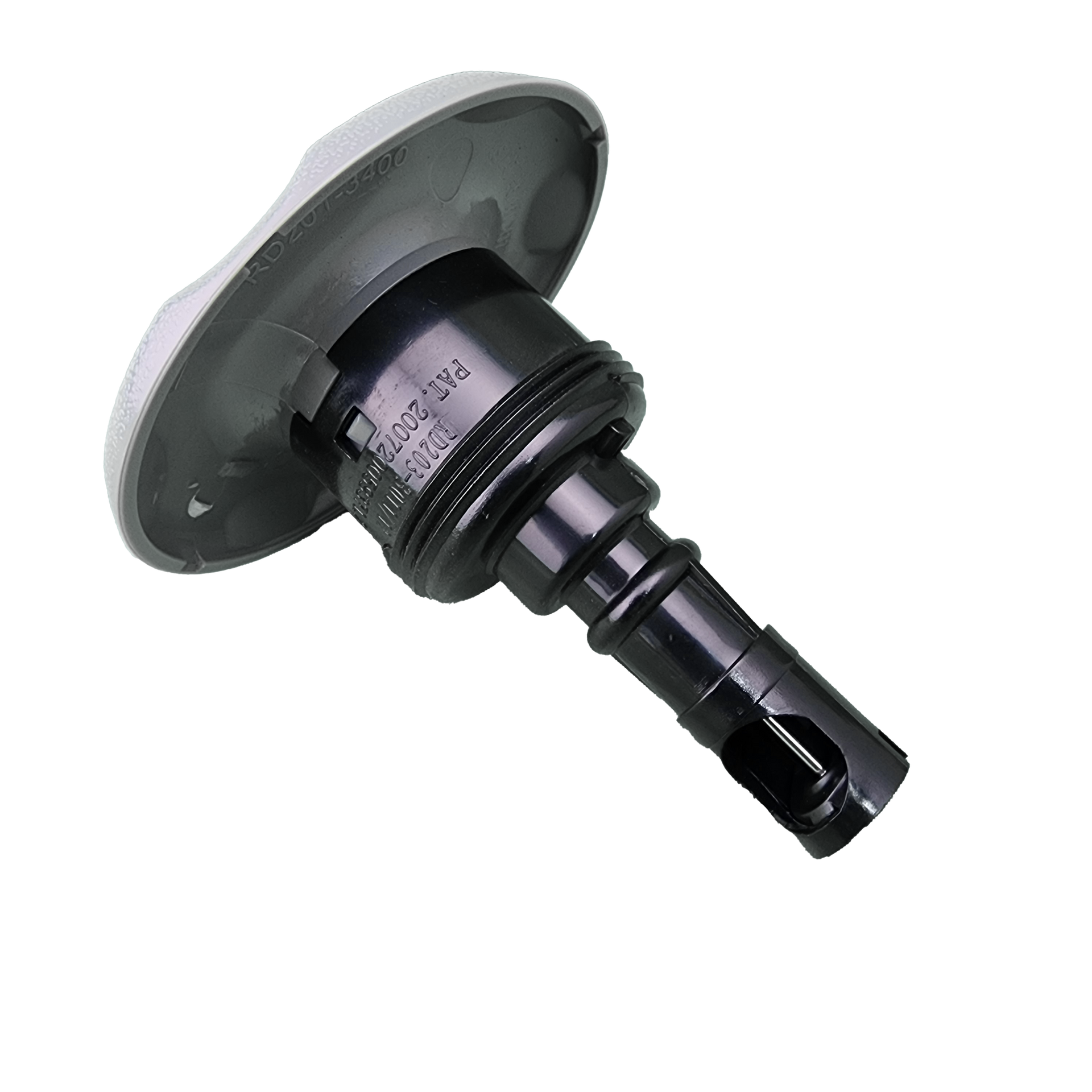 close up of single pulse jet internal