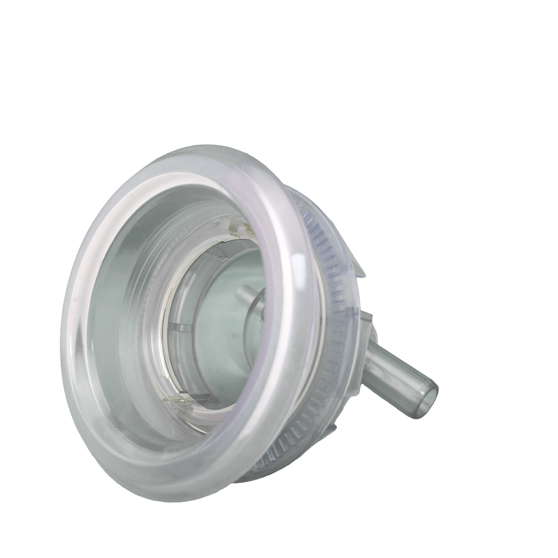 A close up of jet body on a white background.