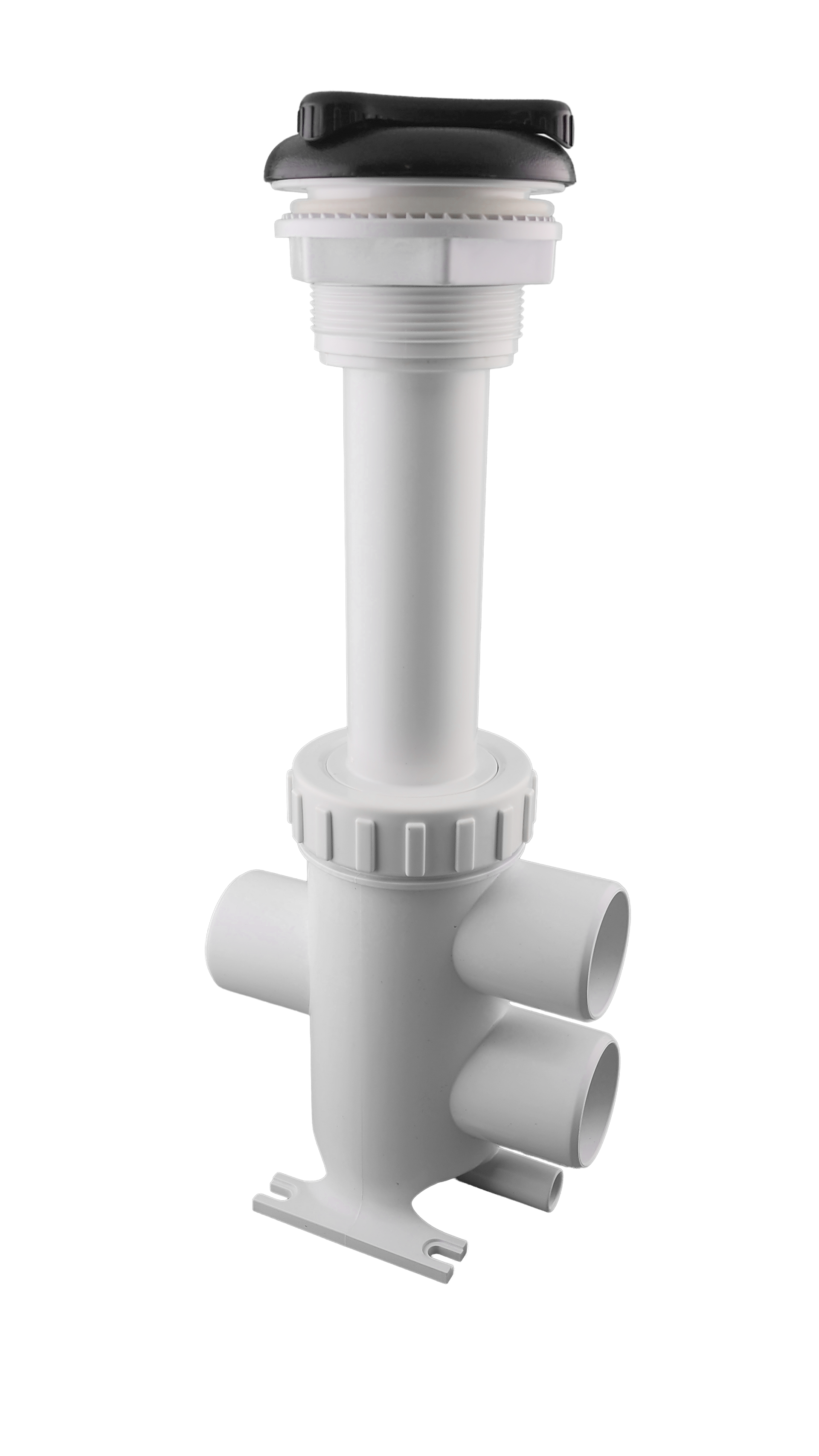 Rising Dragon 2-inch spa water diverter valve assembly for controlling water flow between hot tub jet zones
