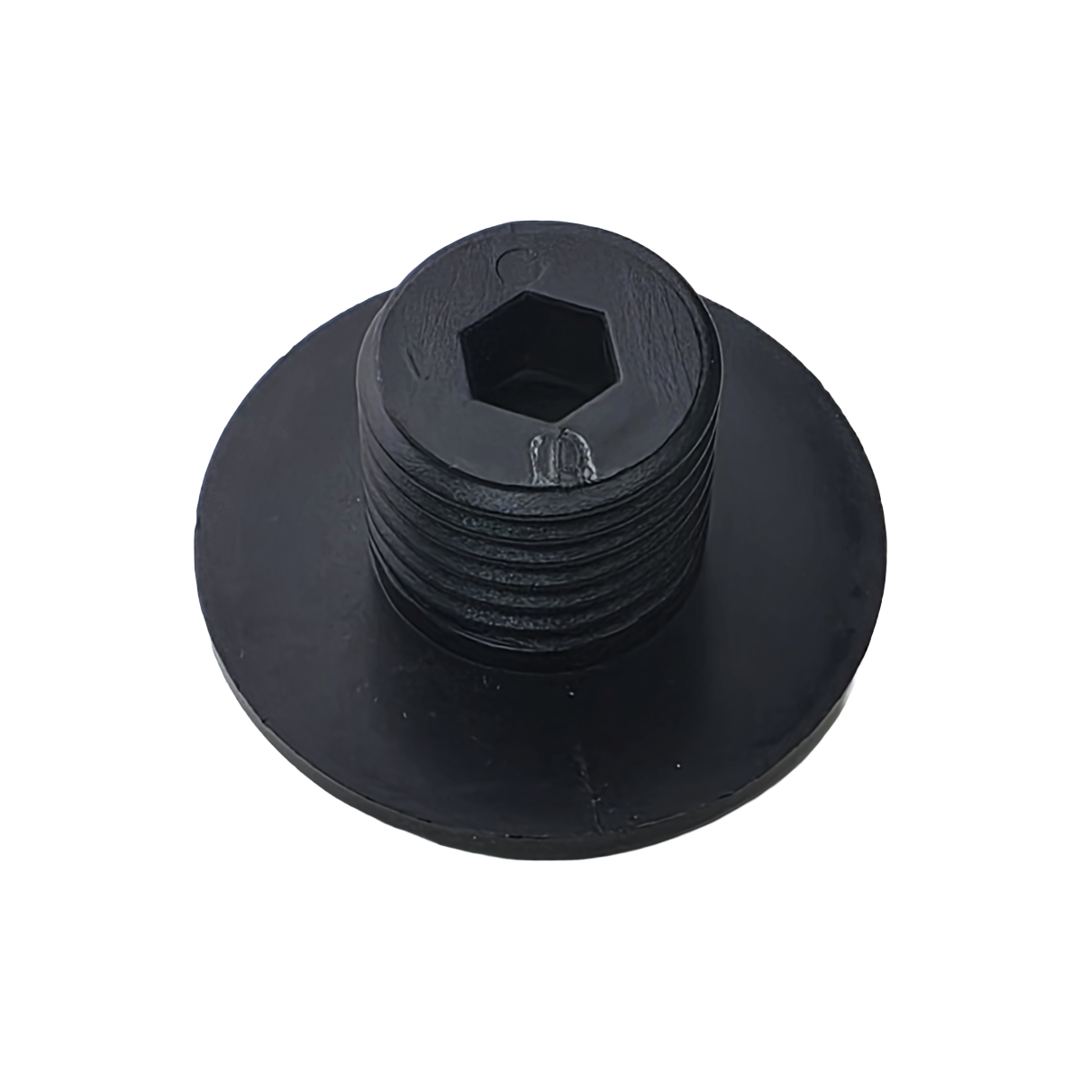 Front view of Rising Dragon RD611-1010-002 small face direct jet insert for hot tub and spa jet replacement